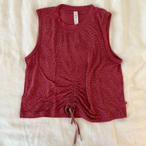 Lulu lemon cropped tank top